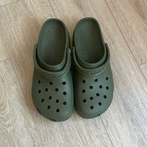 Lightly worn men’s crocs size 12